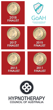 Hypnotherapy Council of Australia Awards — Finalist 2011, 2013, 2015, 2017, 2018
